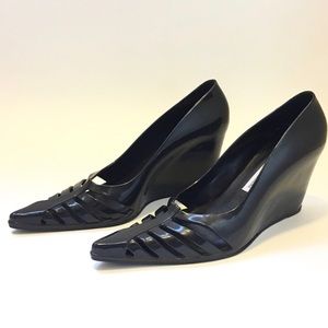 Melissa + Alexandre Herchcovitch Jelly Wedge Heels